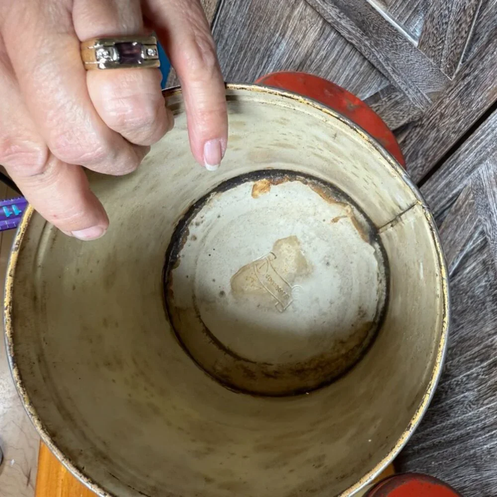 Antique Decoware Canister Set‎